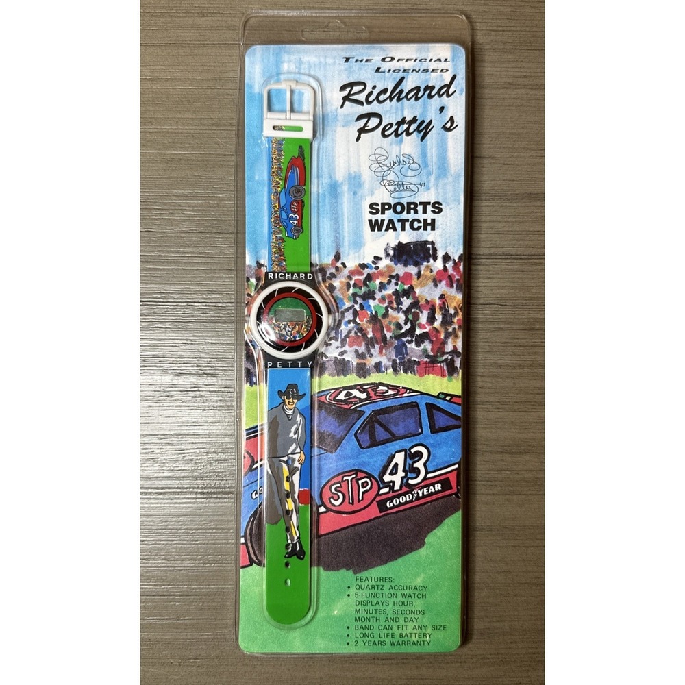 Vintage Richard Petty Action Watch #43 STP NASCAR - VAULTED New Sealed